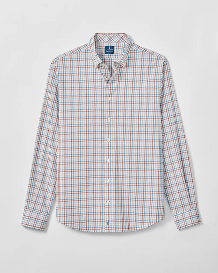 Johnnie-O Everyday Shirt - Redwood Check