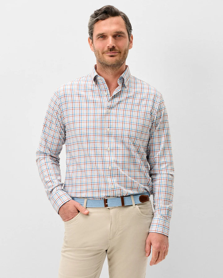 Johnnie-O Everyday Shirt - Redwood Check
