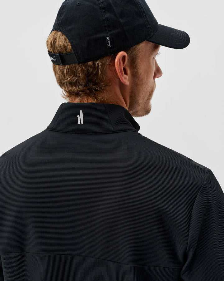Johnnie-O Hoppin 1/4 Zip - Black