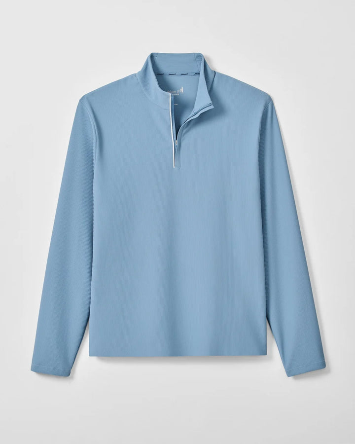 Johnnie-O Hoppin 1/4 Zip - Carbon Fiber