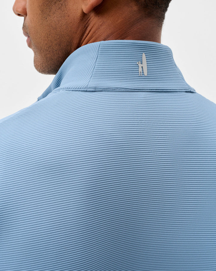 Johnnie-O Hoppin 1/4 Zip - Carbon Fiber