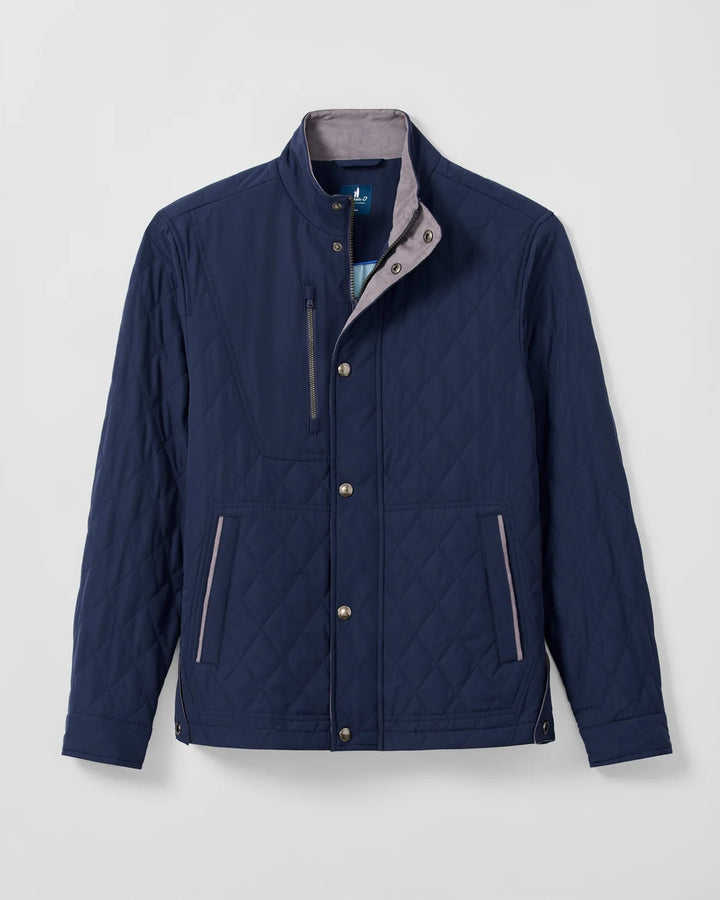 Juno Quilted Jacket - Navy