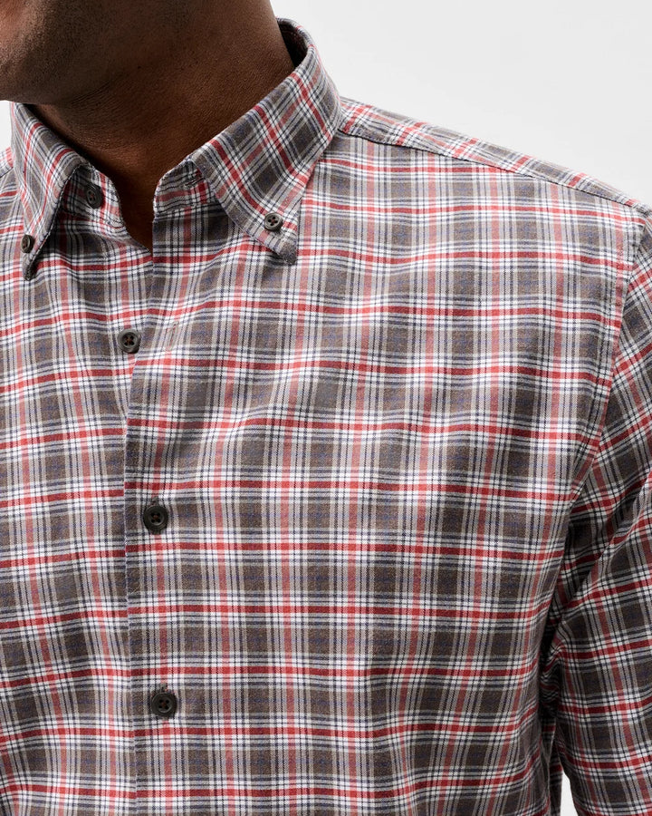 Lane Perf Flannel Sport Shirt - Thunder