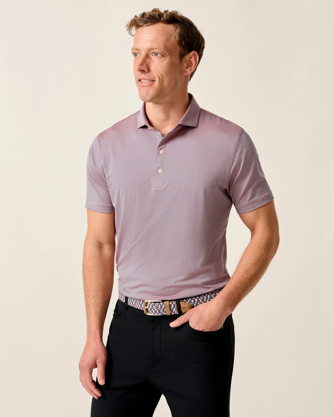 Johnnie-O Lyndonn Polo Mango
