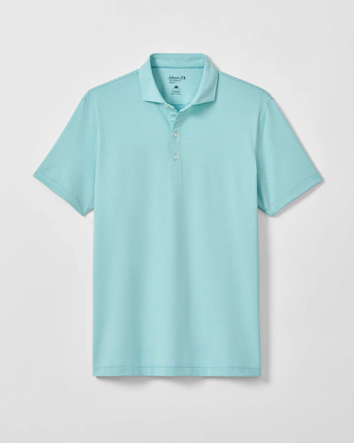 Johnnie-O Lyndonn Polo Tropical Celeste