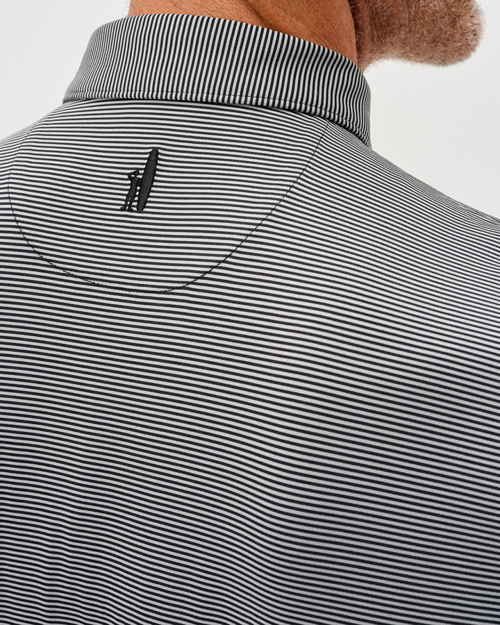 Johnnie-O Lyndonn Polo Black Seal