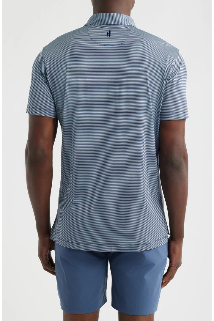 Johnnie-O Lyndonn Polo Navy Tonal