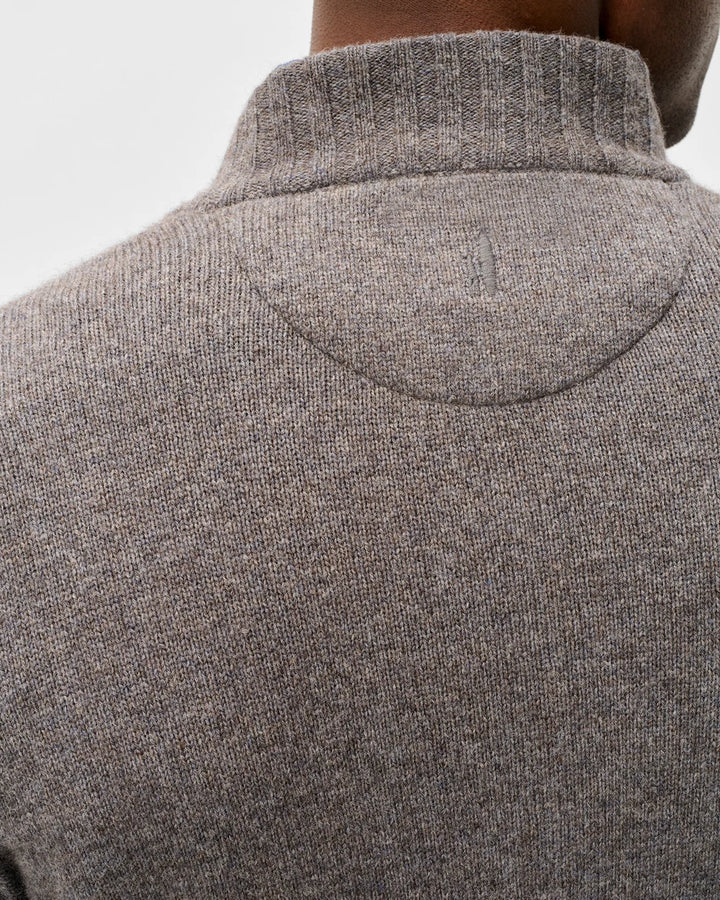 Merino Yak Henley – Charcoal