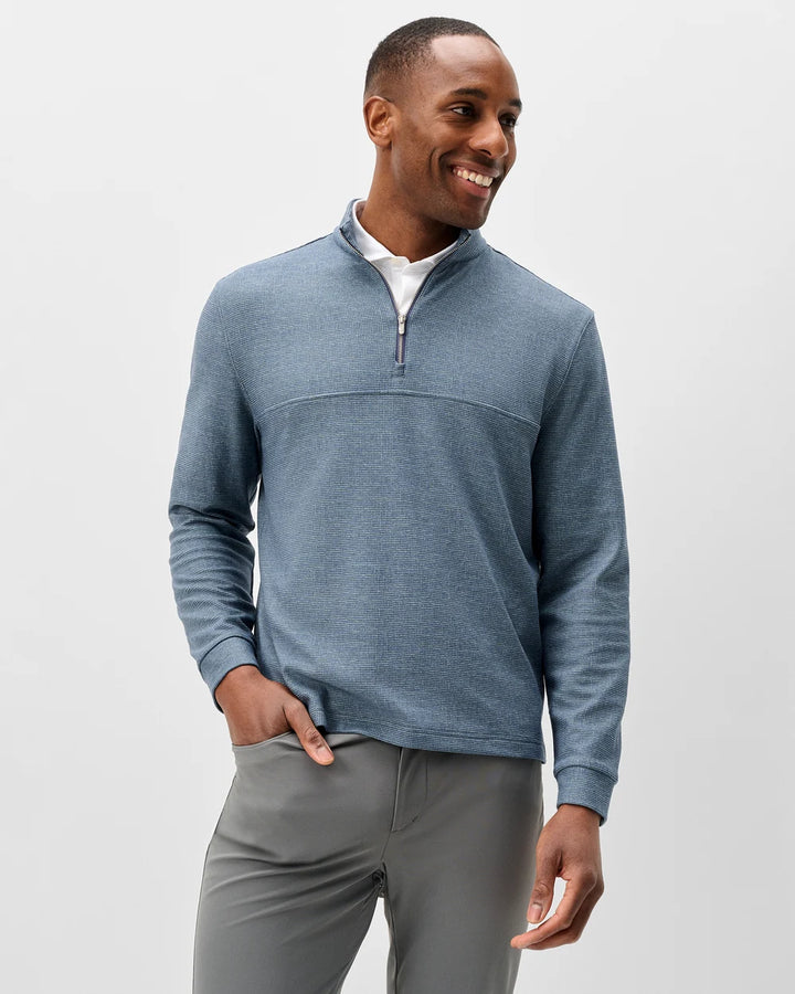 Mikey Fleece 1/4 Zip - Maliblu Check