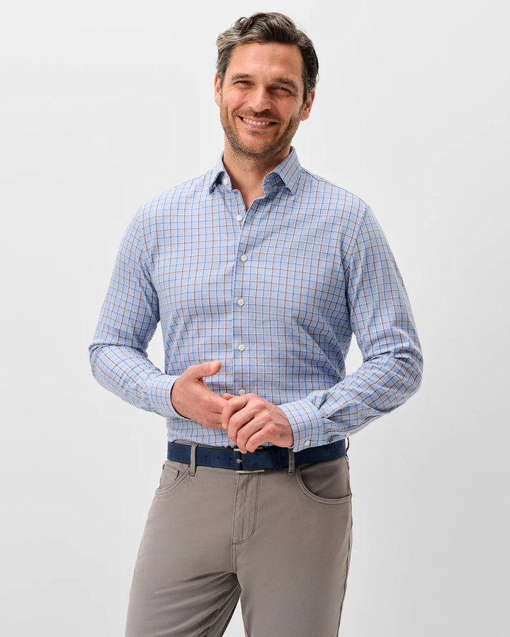 Natural Performance Shirt - Chestnut Pane Salt Creek
