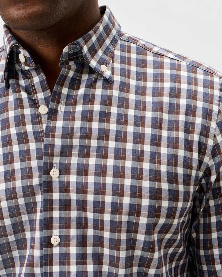 Natural Performance Shirt - Oak Bluffs Plaid Lake