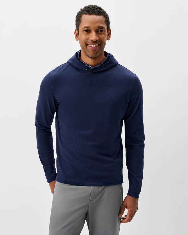 Johnnie-O Pebble Hoodie - Navy
