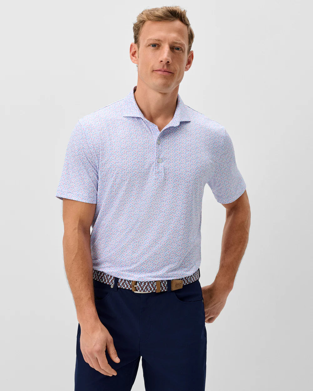 Johnnie-O Petals Polo Kona