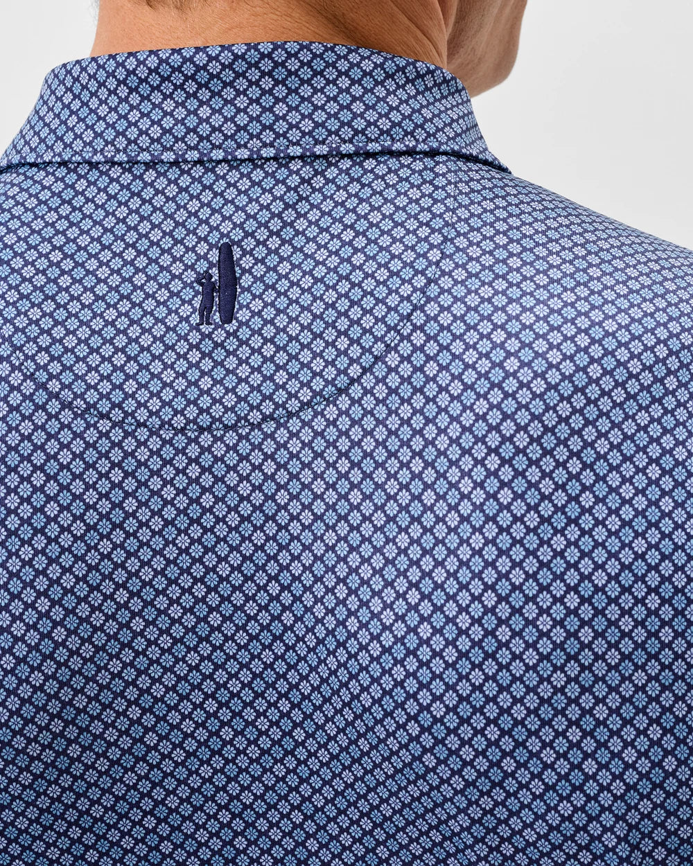 Johnnie-O Pip Floral Polo Navy