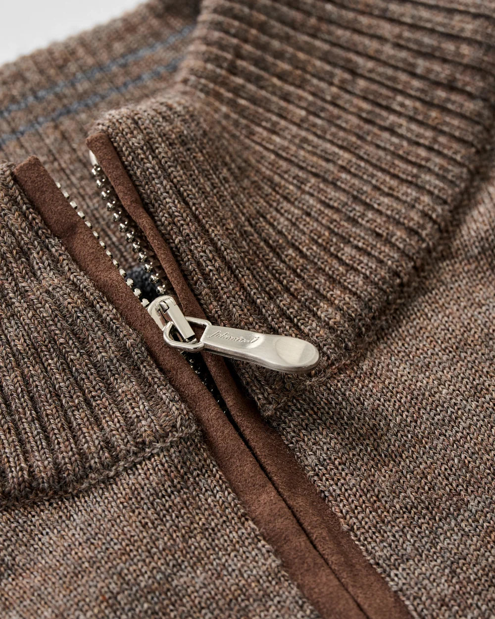 Raynor 1/4 Zip Sweater - Mocha