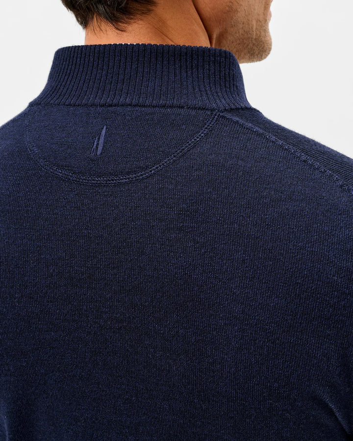 Raynor 1/4 Zip Sweater - Navy