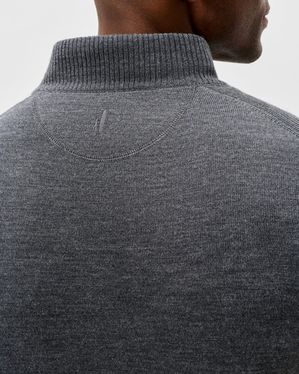 Raynor 1/4 Zip Sweater - Shadow