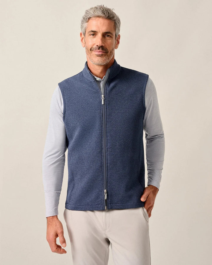 Reggie Performance Vest - Navy