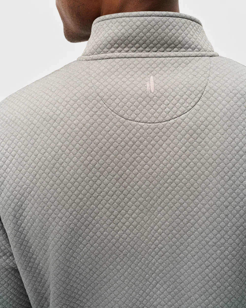 Rockwells Quilted Pullover - Smoke