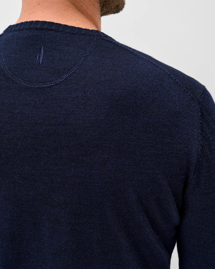Ronald Crewneck Sweater - Navy