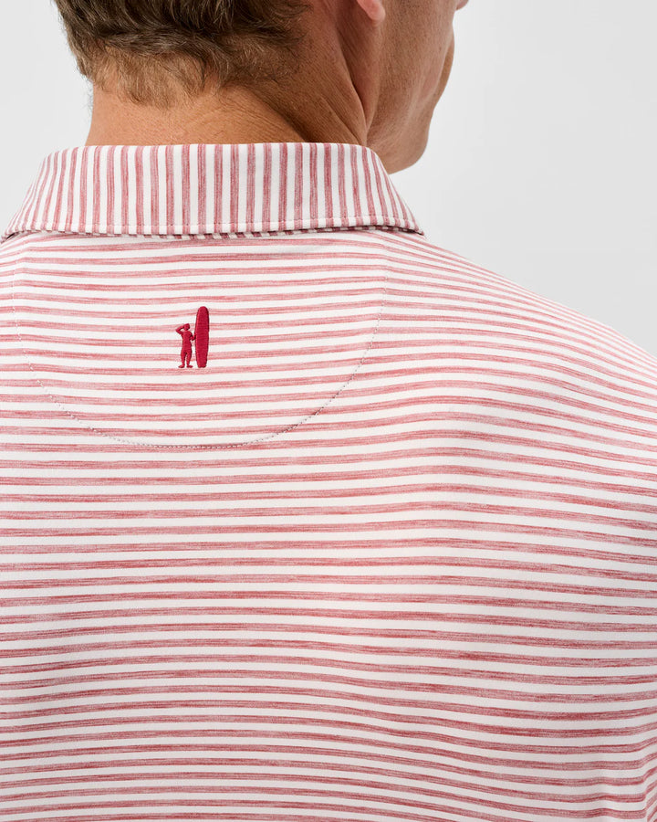 Johnnie-O Seymour Polo Racing Red