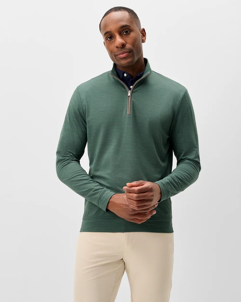 Sof Tech 1/4 Zip - Evergreen