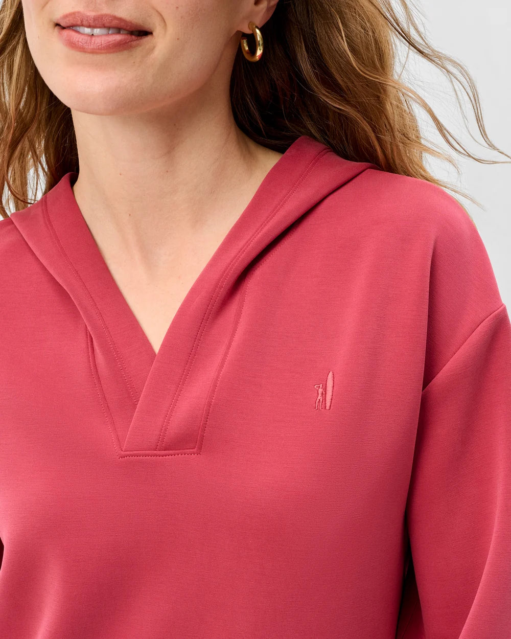 Stef Lounge Hoodie – Earth Red