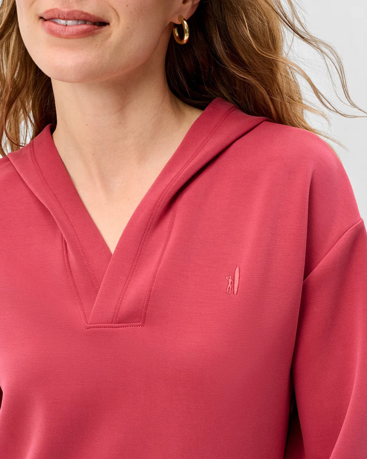 Stef Lounge Hoodie – Earth Red