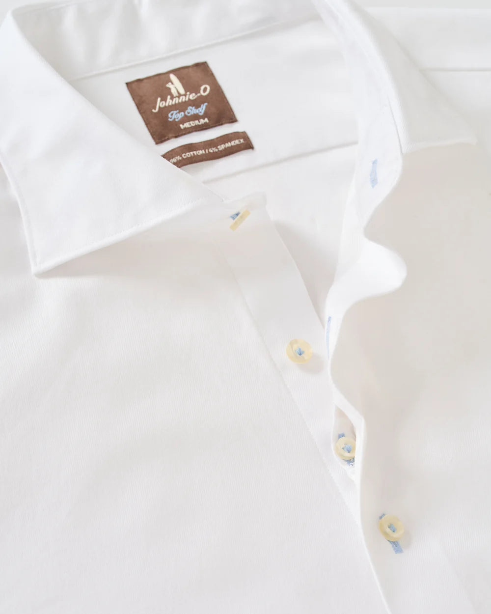 Top Shelf Stretch Twill Shirt – White
