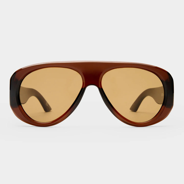 Le Specs Dream Boat Sunglasses Cocoa