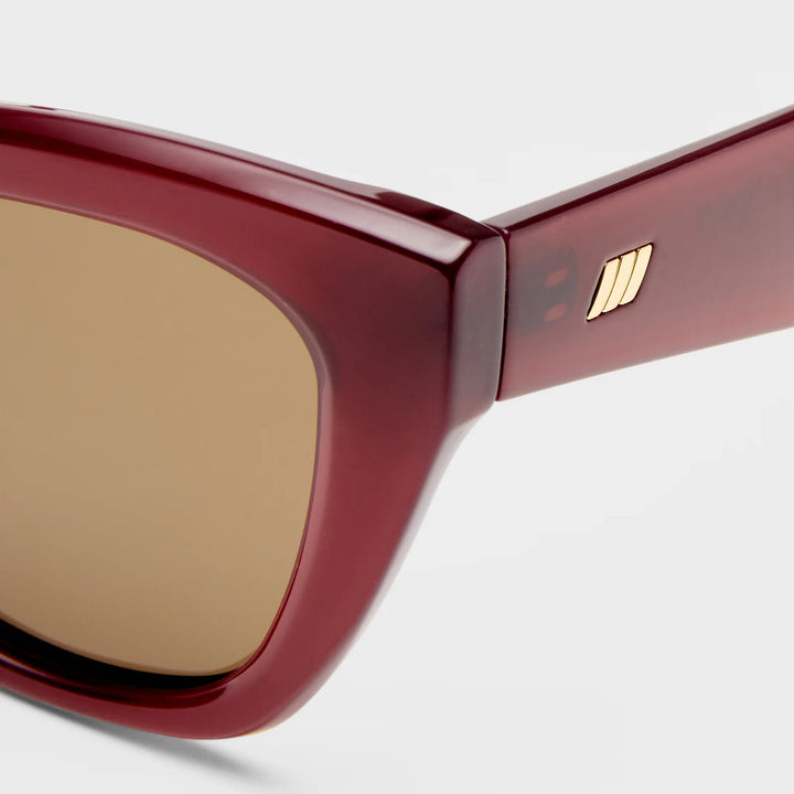 Le Specs Lumen+ Sunglasses in Cranberry