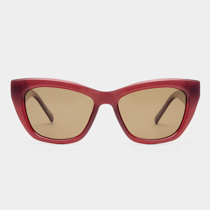 Le Specs Lumen+ Sunglasses in Cranberry