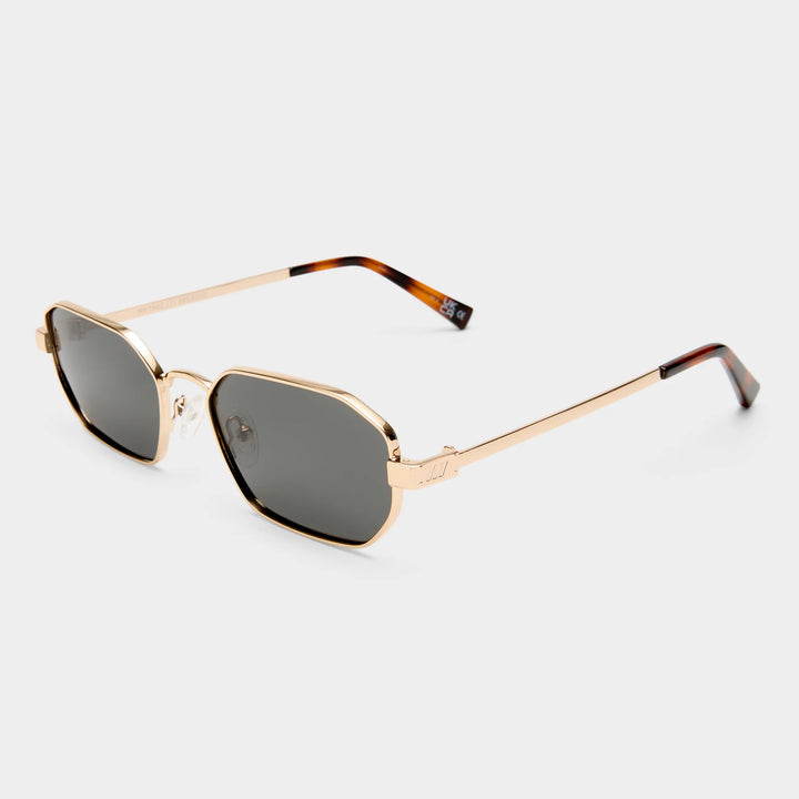 Le Specs Mythic Sunglasses Gold Smoke Mono