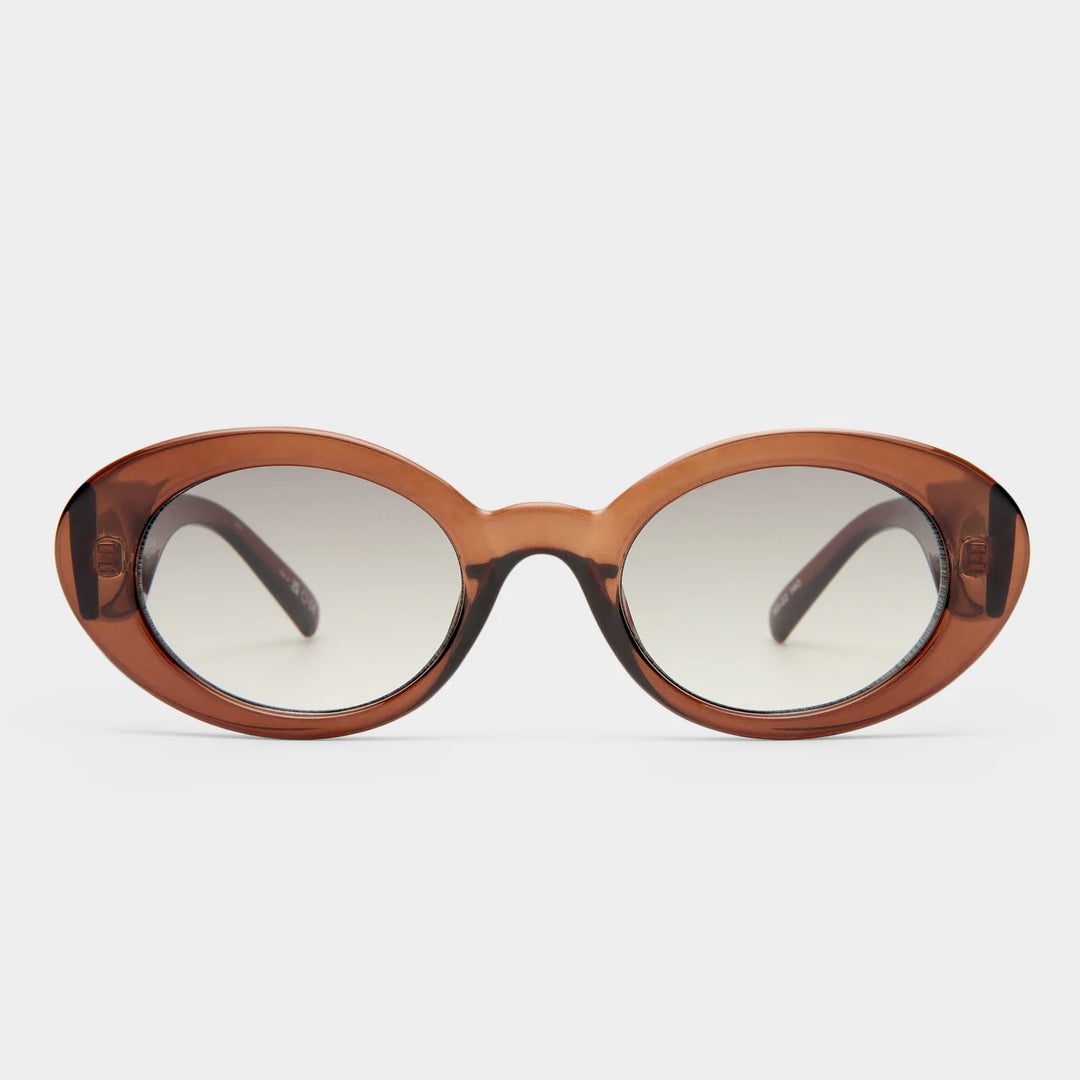 Le Specs Nouveau Vie Sunglasses Chocolate Brown