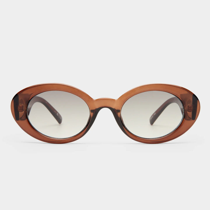 Le Specs Nouveau Vie Sunglasses Chocolate Brown