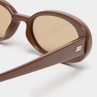 Le Specs Outta Love Sunglasses Cocoa