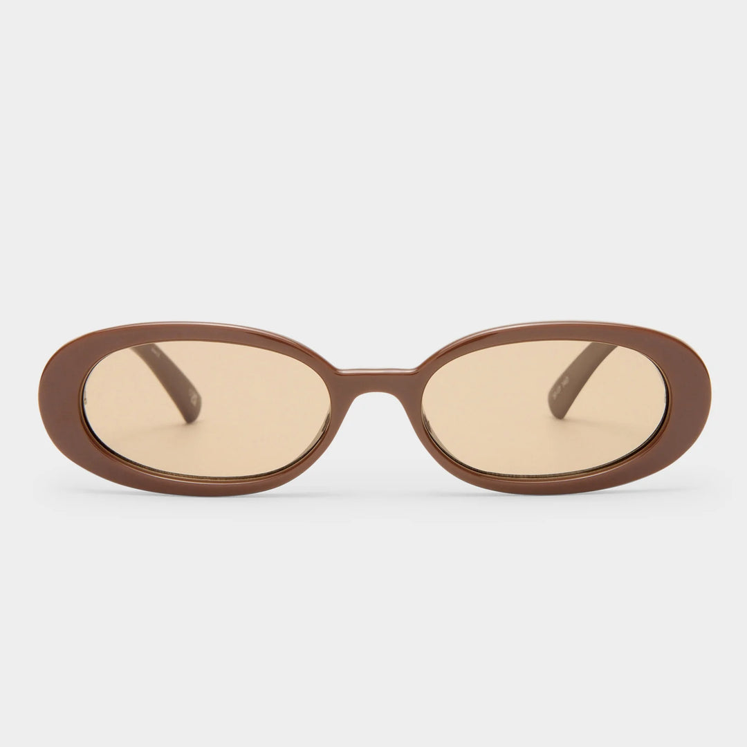 Le Specs Outta Love Sunglasses Cocoa