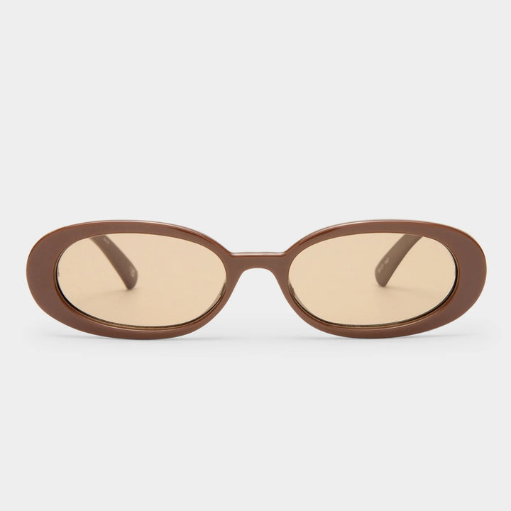 Le Specs Outta Love Sunglasses Cocoa