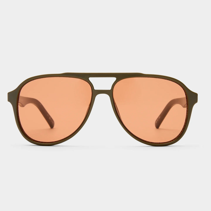 Le Specs Tragic Magic Sunglasses Dark Olive