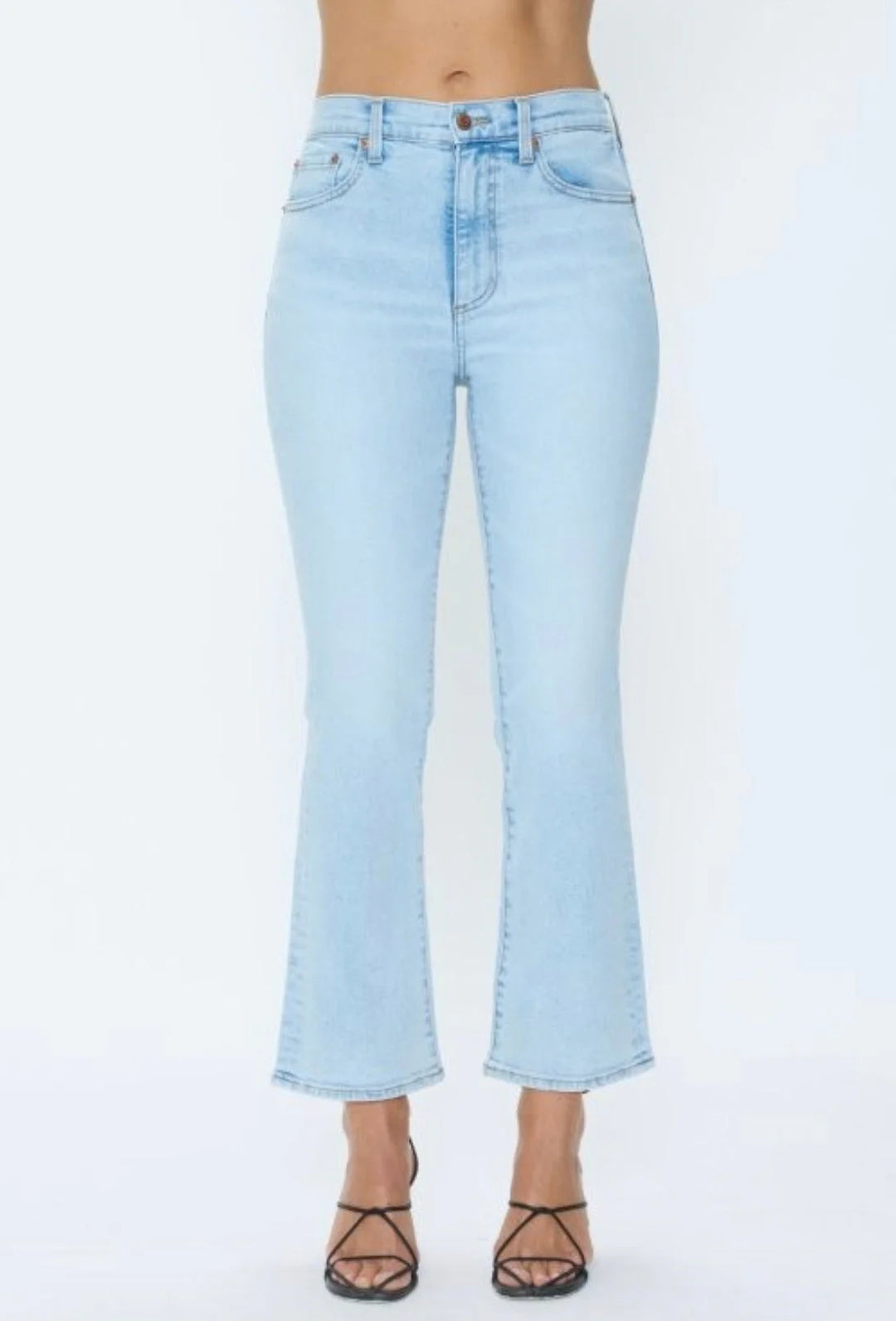 Lennon Crop Bootcut Jeans Cherish