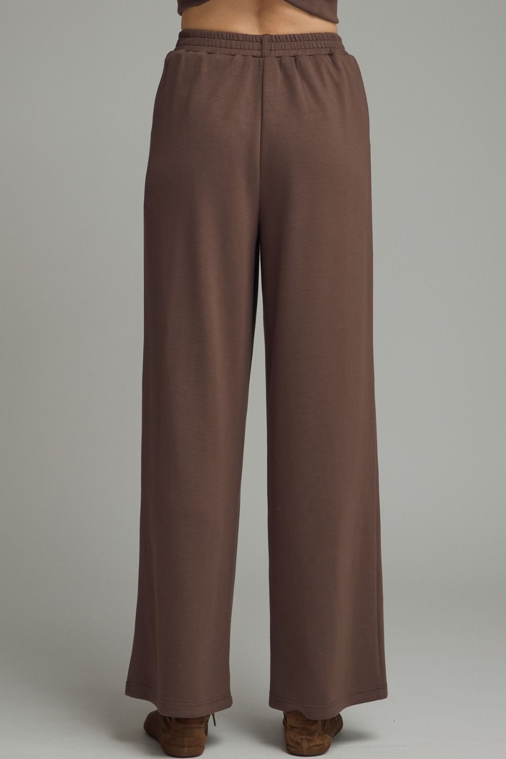 Maggie Wide Leg Pants Brown