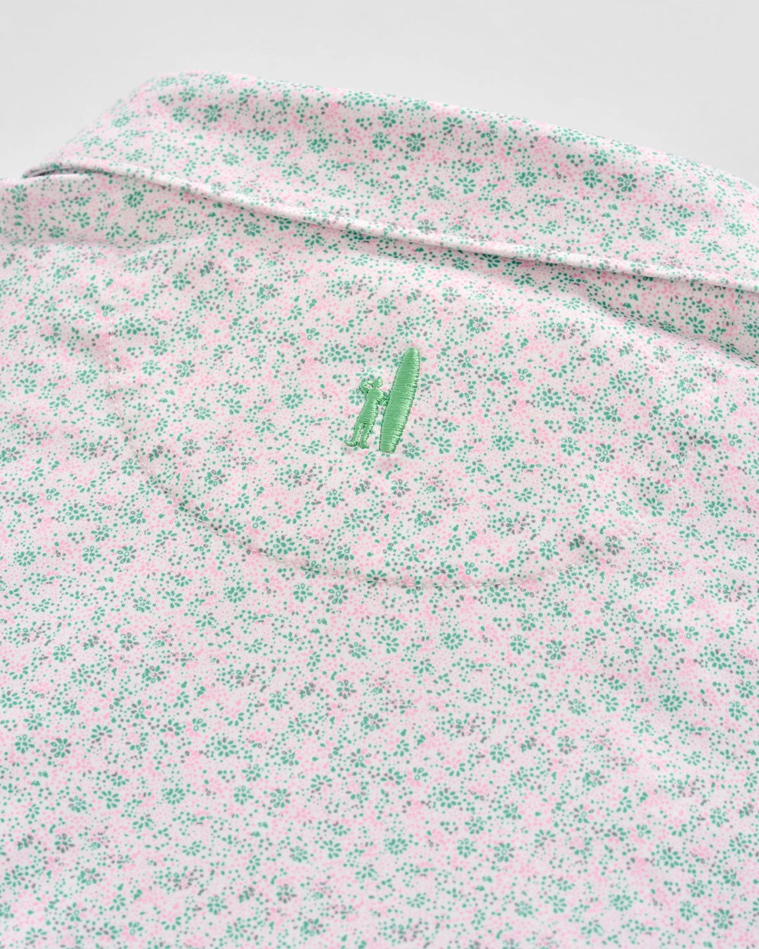 Johnnie-O Featherweight Perf Polo Marietta Cilantro