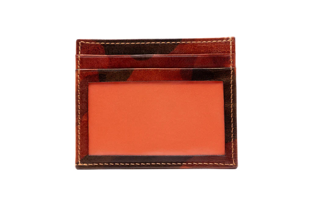 Hemingway Executive ID Wallet Tan Camo