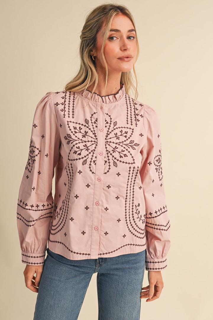 Alex Embroidered Blouse