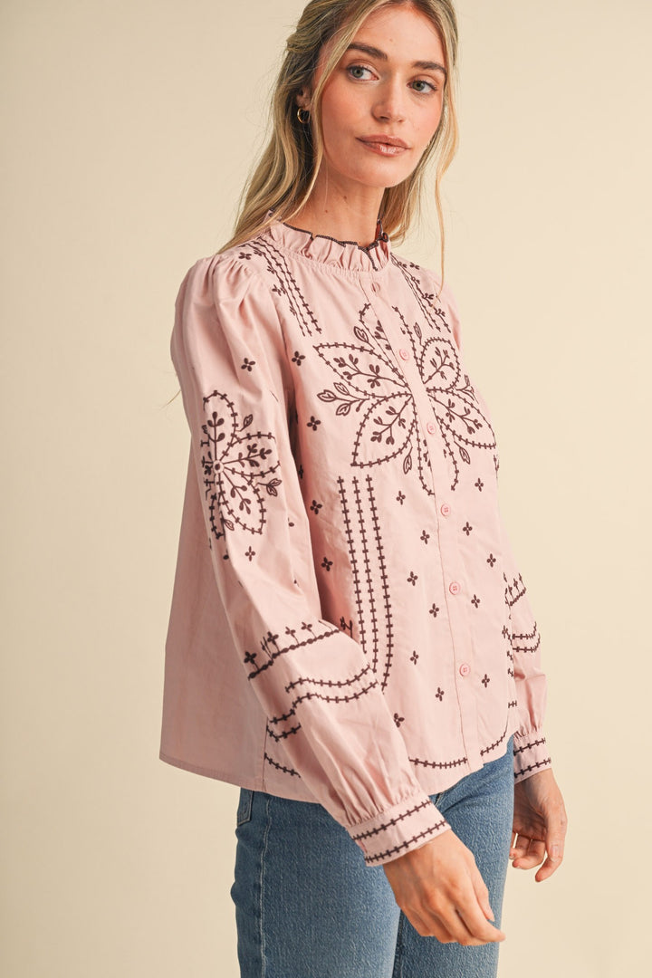 Alex Embroidered Blouse