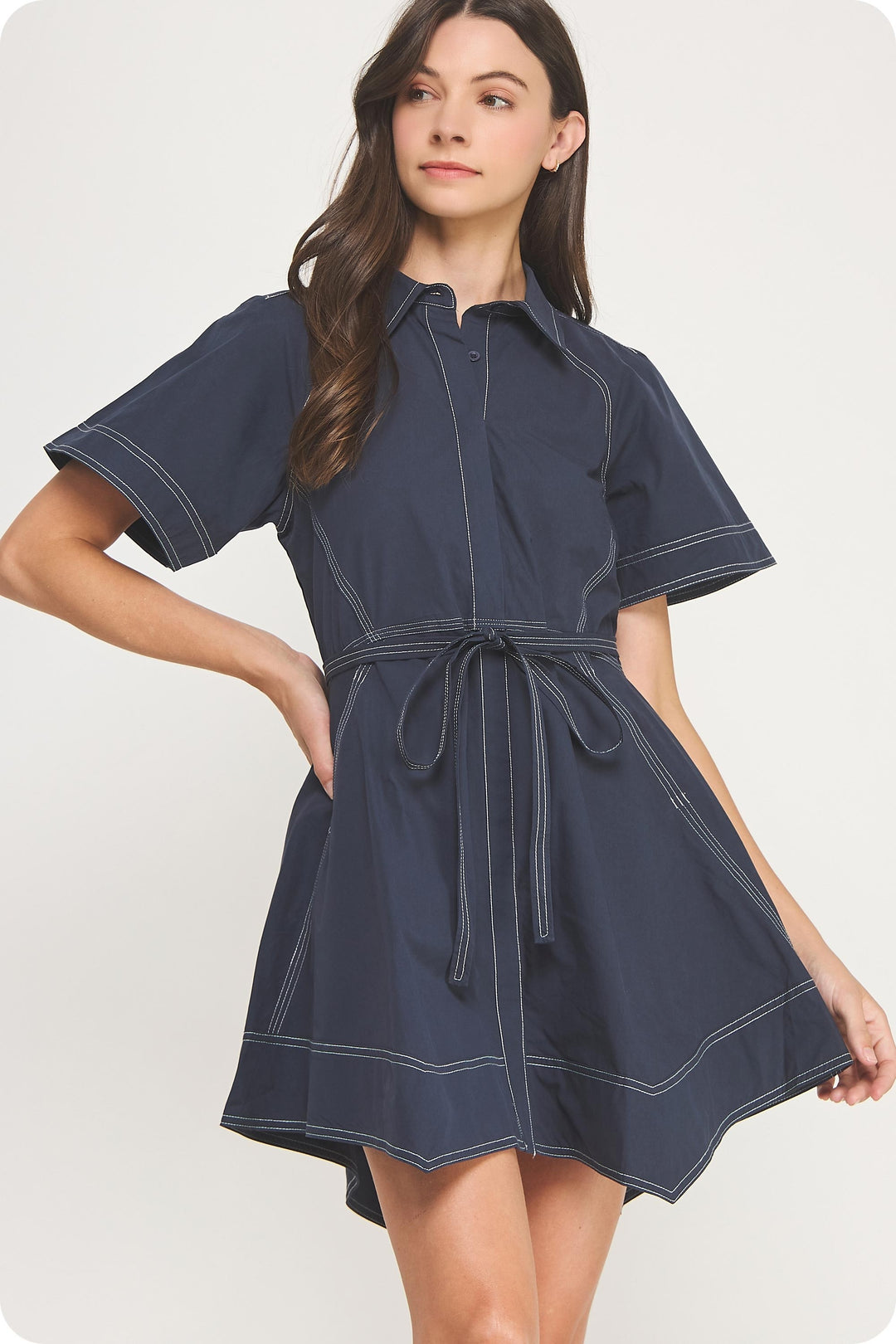 mia denim mini dress Moda Mia denim feather mini dress in Blue