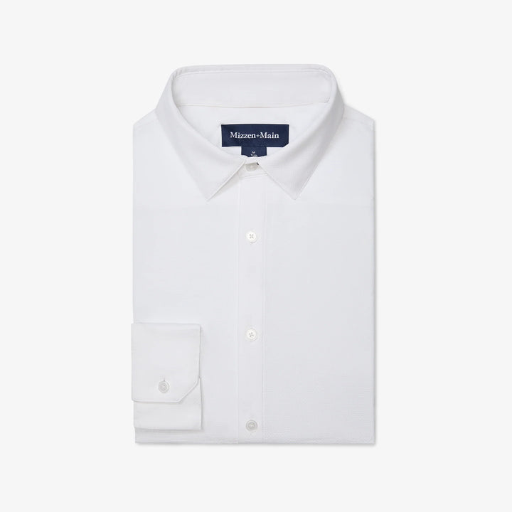 Halyard LS Dress Shirt White