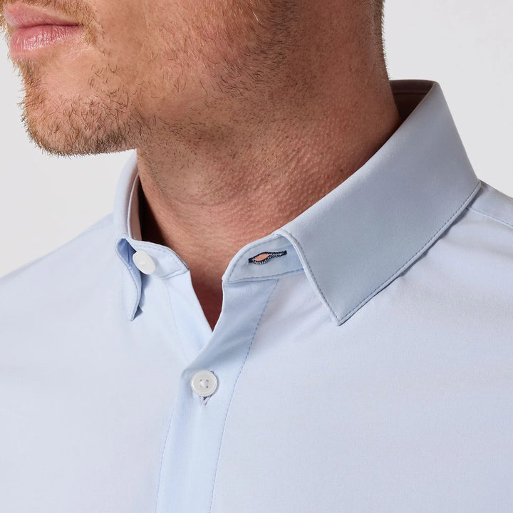 Leeward LS Dress Shirt Light Blue Solid