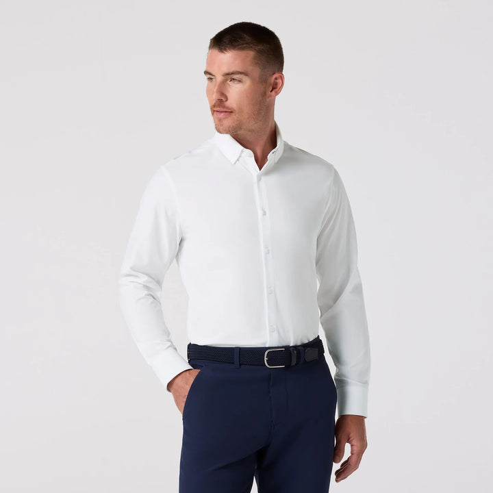 Leeward LS Dress Shirt White