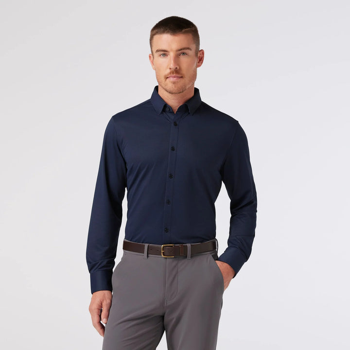 Halyard LS Dress Shirt Navy